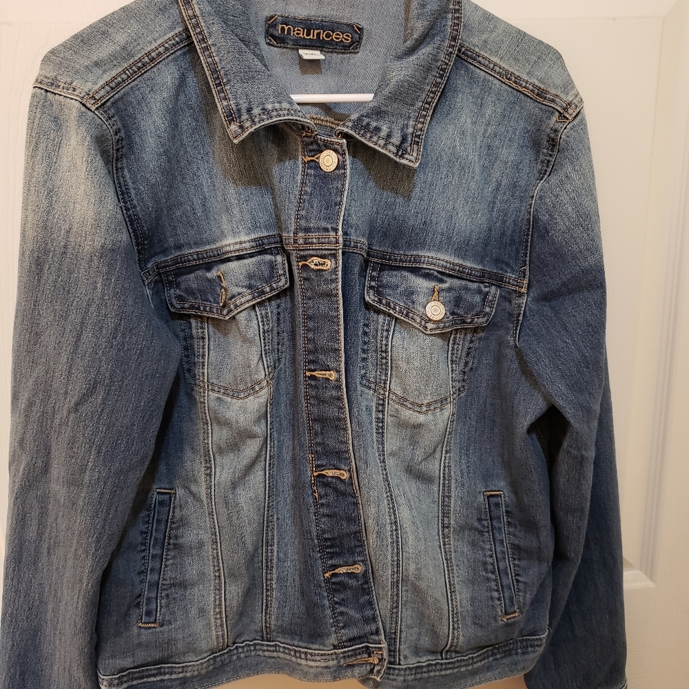 Maurices Jean Jacket - XXL - Blue